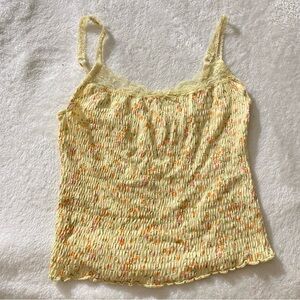 Lace Floral Cami Tank